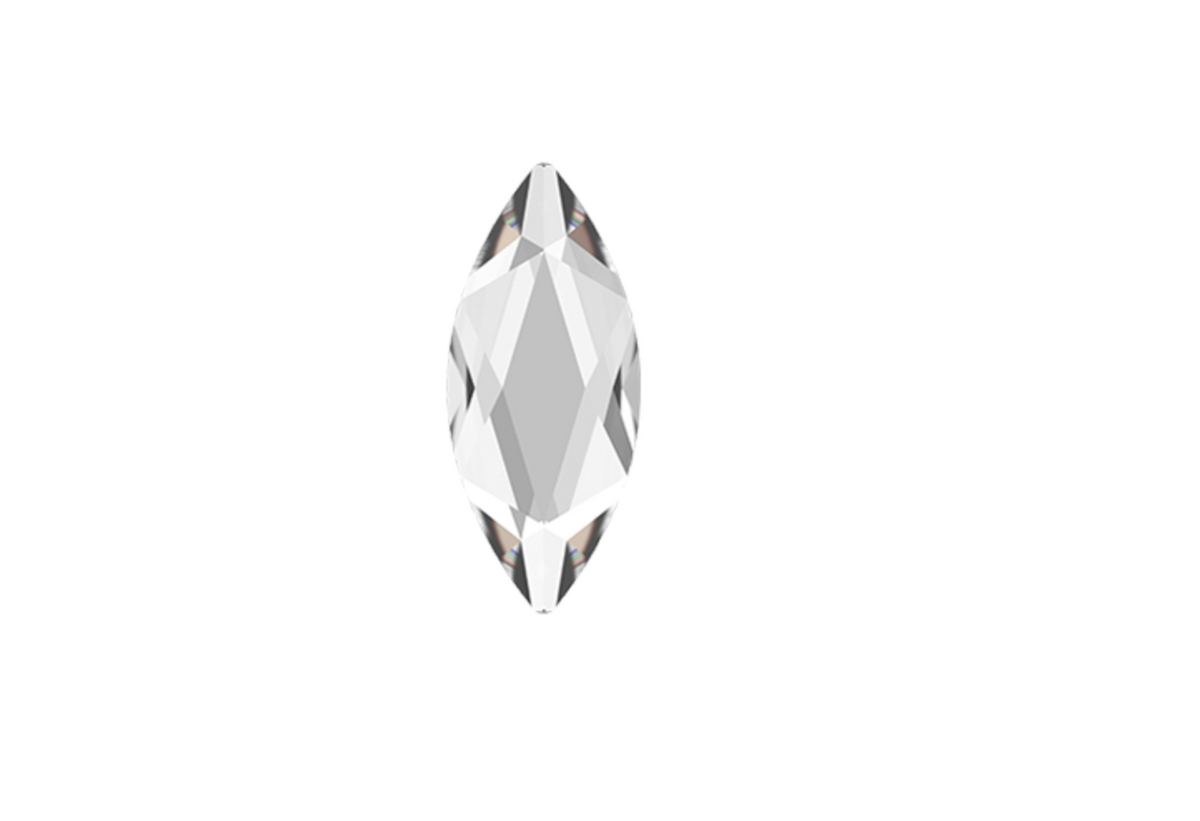 [Swarovski] 2201 Flat Back Crystal (8mm*3.5mm) (3 colors)