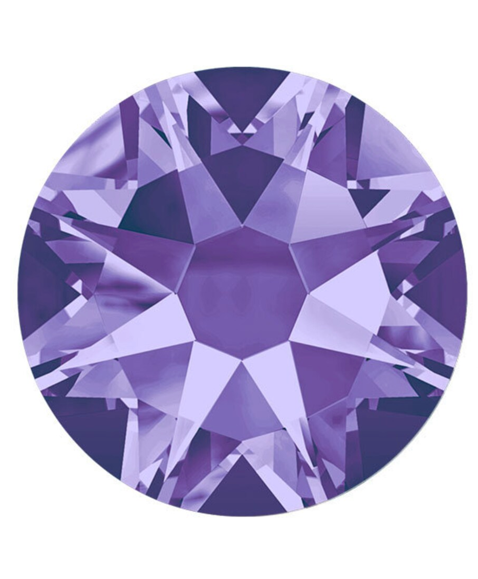 [Swarovski] 1088 Point Back Crystal Tanzanite(539) (variated sizes)