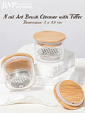 Nail Brush Cleanser Jar