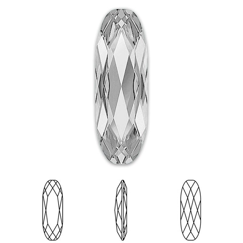 [Swarovski] 4161 Point Back Crystal (15X5mm) (2 PCs)