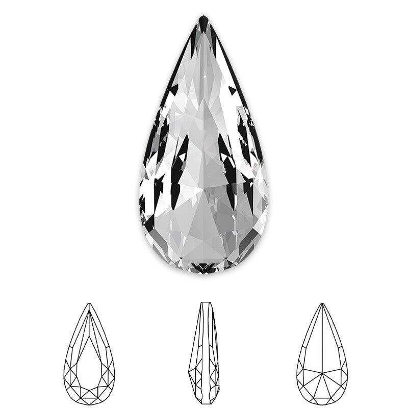 [Swarovski] 4322 Point Back Crystal (10X5mm) (6 pieces/pack)