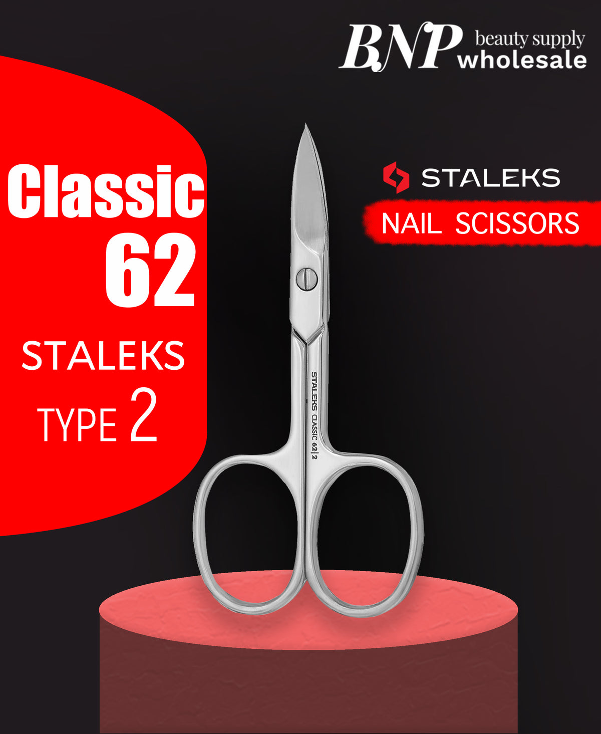 Staleks Classic 62/2 Nail Scissors