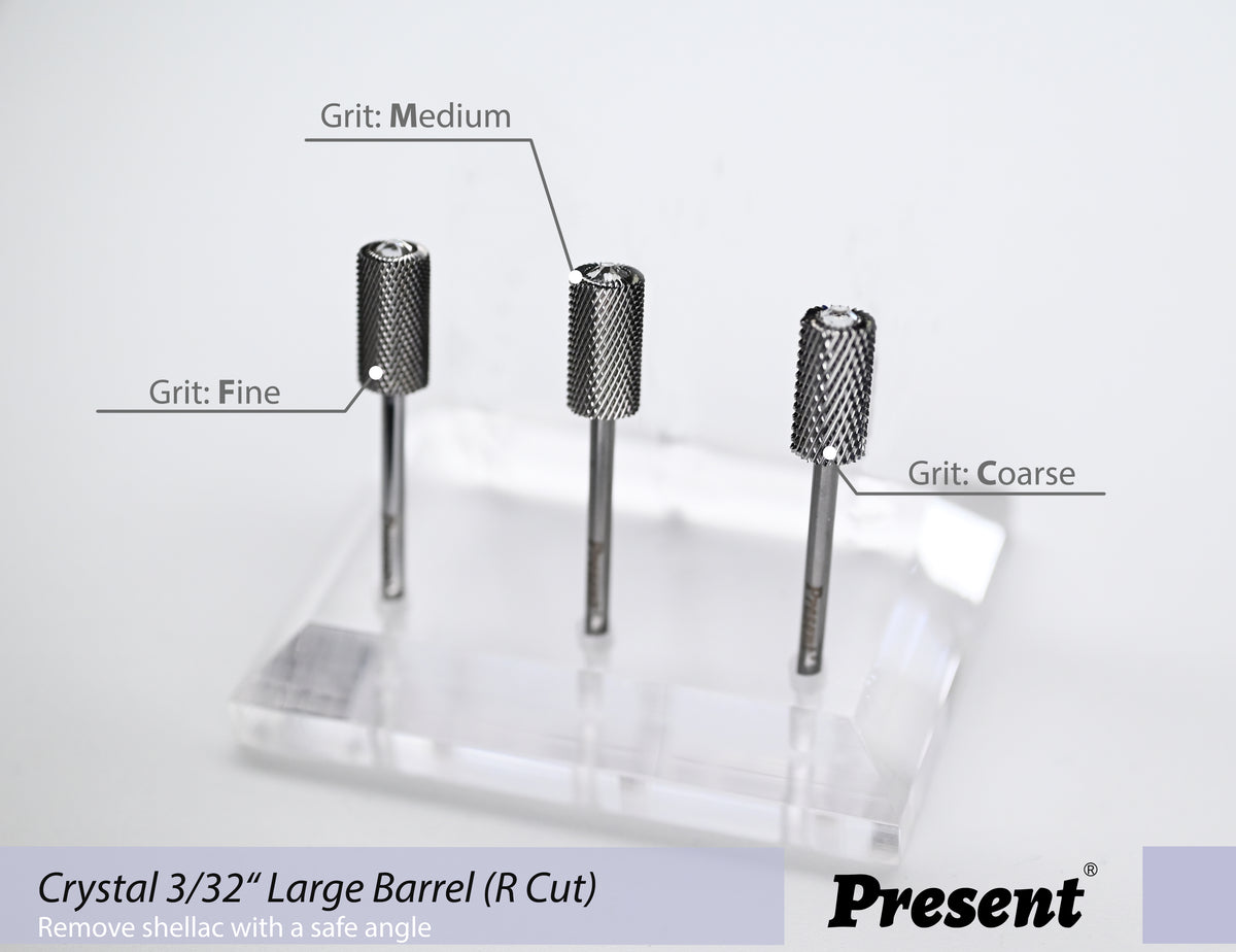 [NEW][Present] Crystal 3/32“ Large Barrel (R Cut)