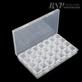 28 Partition Box for Nail Decor Storage Box