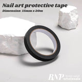 Peel Off Black Paper Tape for UV/LED Protection