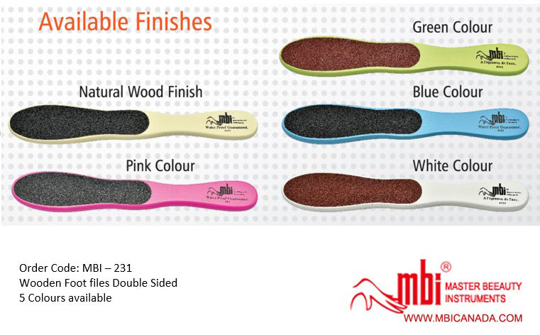 mbi Foot File Waterproof