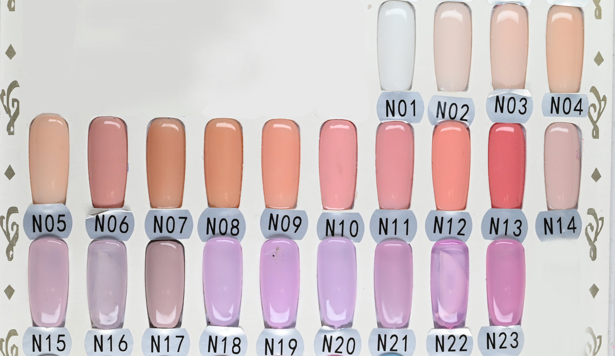 [Present] Gel polish Nude Collections (N01-N23)