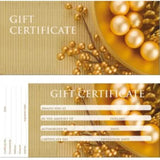 Salon Gift Certificate 50pcs + Envelope 25pcs