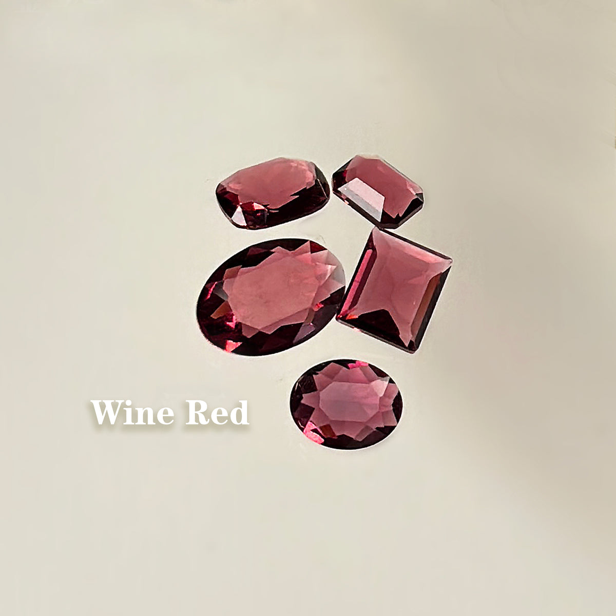 [generic] Nail diamond (Wine Red)