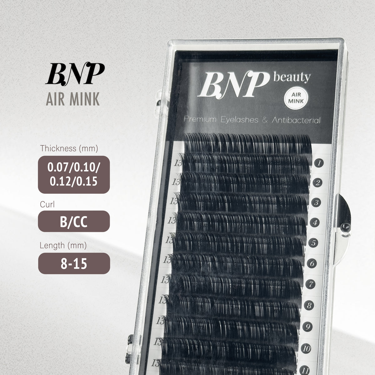 [BNP] Antibacterial Mink Lash-CC curl