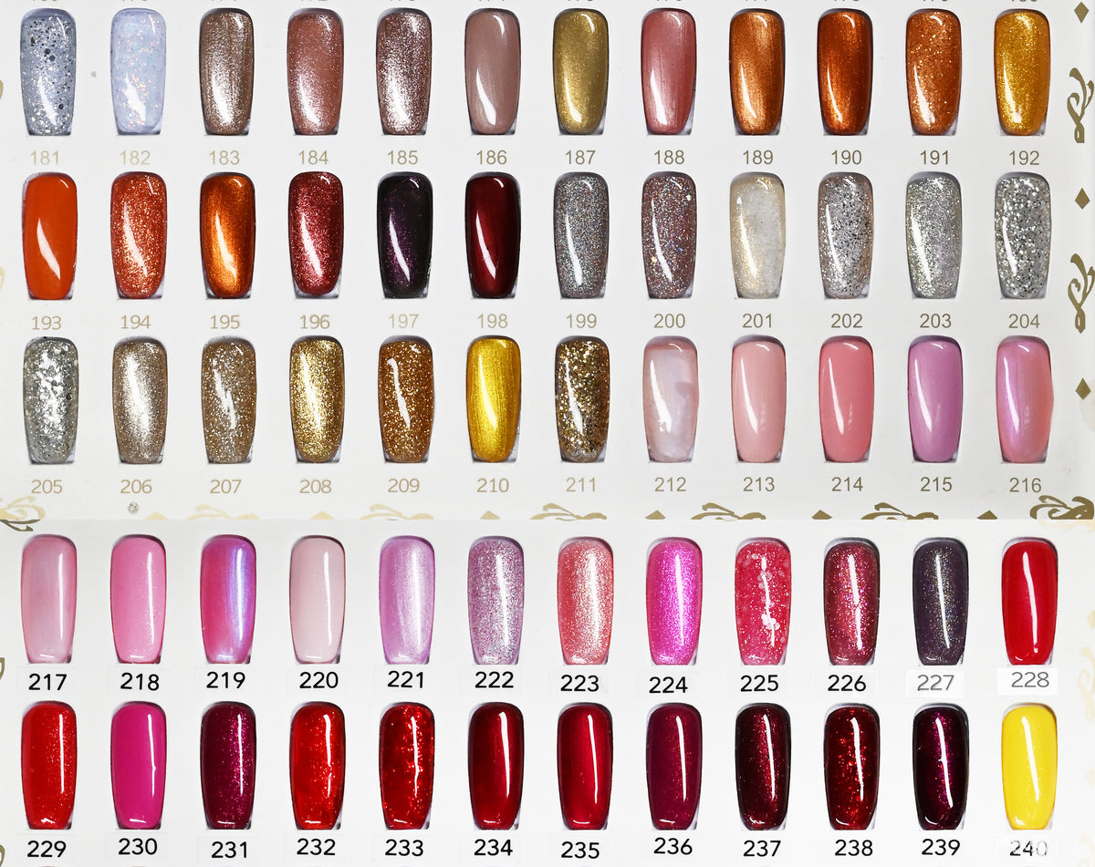 [Present] Gel Polish Classic Collection I (#181-#240)