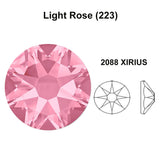 [Swarovski] Flat Back Crystal Light Rose(223) (variated sizes)